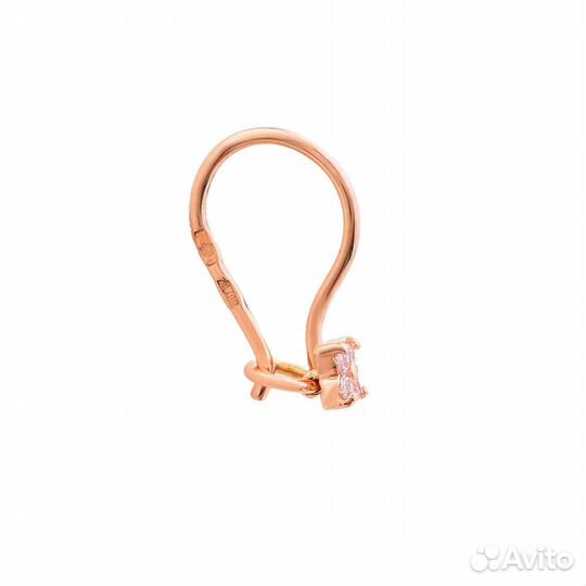 Серьги золотые