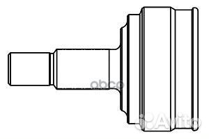 Шрус наруж.hyundai accent 1.3L 2000 824033 GSP