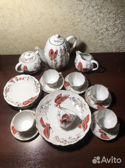 Кофейный сервиз лфз СССР новый