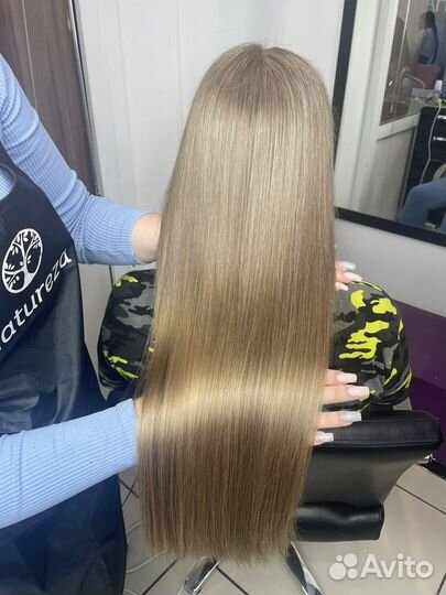 Ботокс и кератин волос