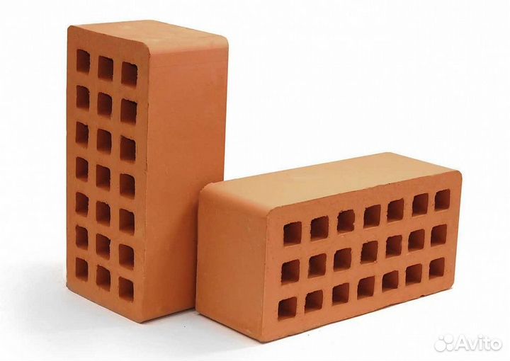 Кирпич, кирпич облицовочный, рядовой, лицевой