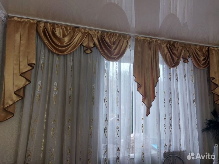 Тюль+Ламбрекены