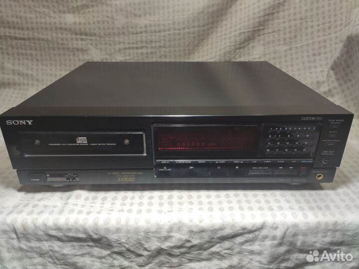 Cd проигрыватель sony cdp 337esd