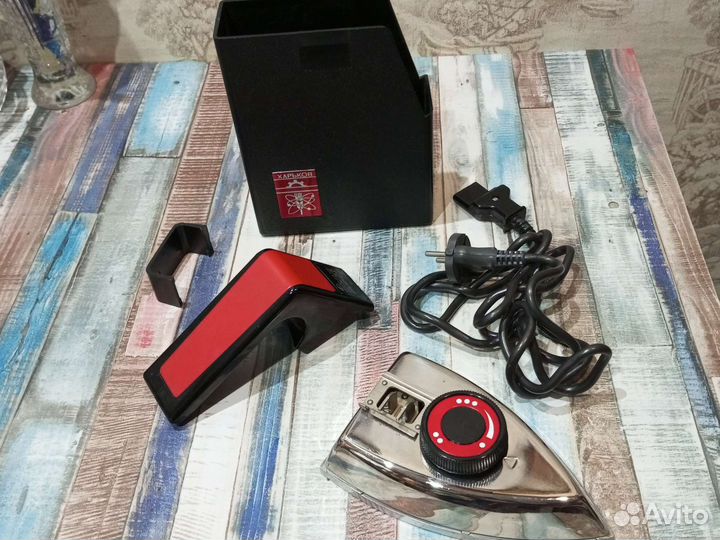 Мини утюг дорожный времëн СССР новый