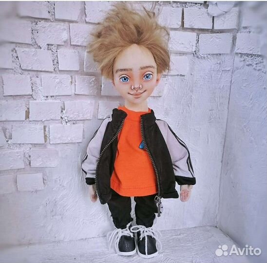 Кукла ручной работы блогер А4