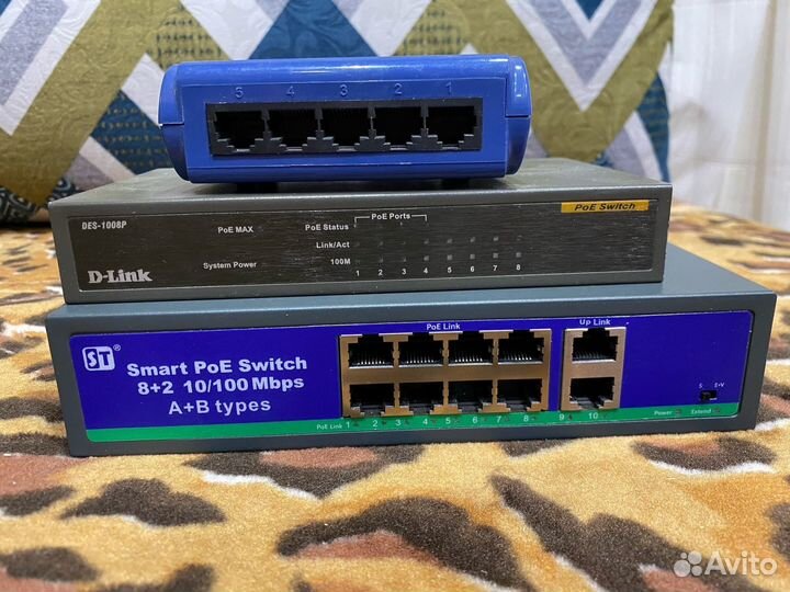 Коммутатор D-Link DES-1008P