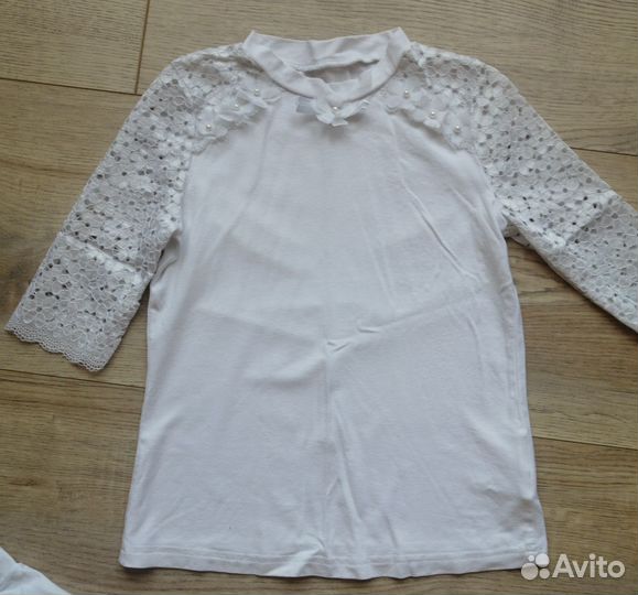 Блузка школьная на 7-8 лет