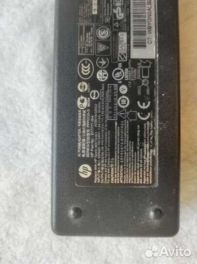 Блок питания для ноутбука hp