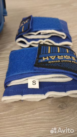 Шлем защита бинты для бокса детские комплект