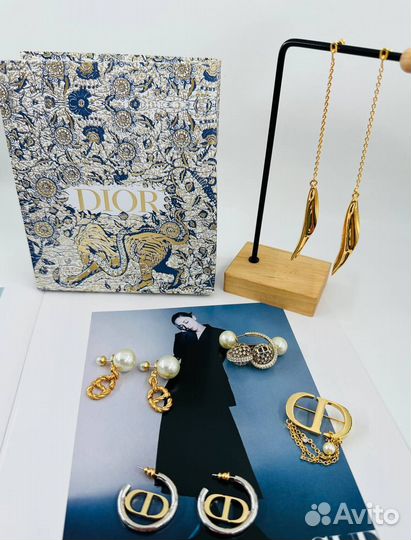 Серьги Dior