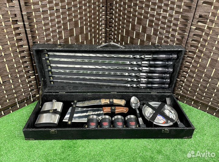 Шашлычный набор в кейсе
