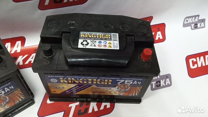 Акб Кинг тигр на шкода фабия 60 Ач(сам)