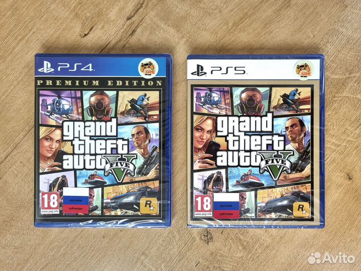 GTA 5 PS4 PS5 новый