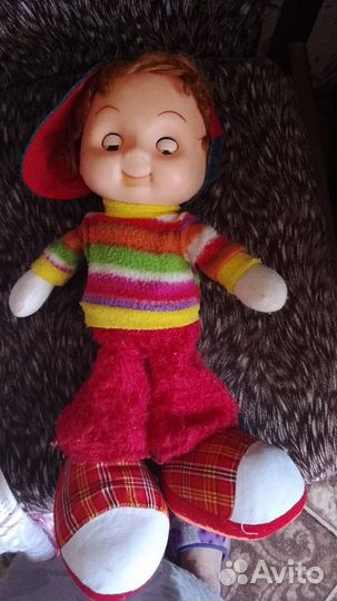 Говорящий пупсик, мягкий мальчик и лошадка пластик