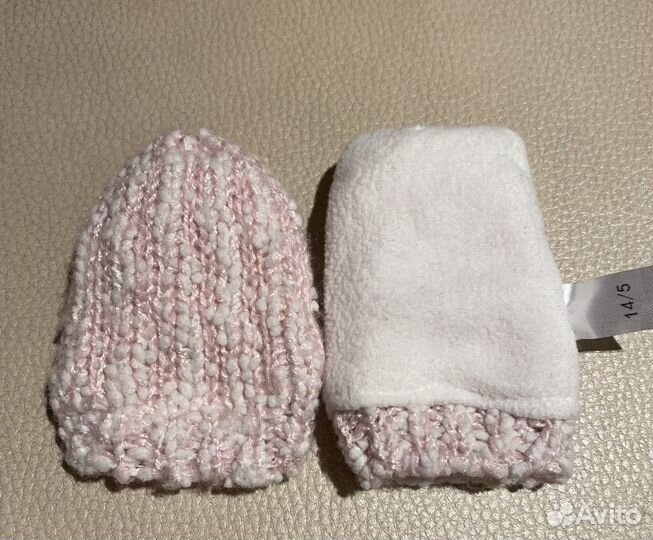 Шапка Kerry Danni новая+ варежки с флисовой подкла