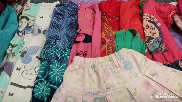 Вещи пакетом на 3-4 года для девочки