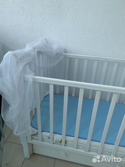 Кроватка детская можга красная звезда