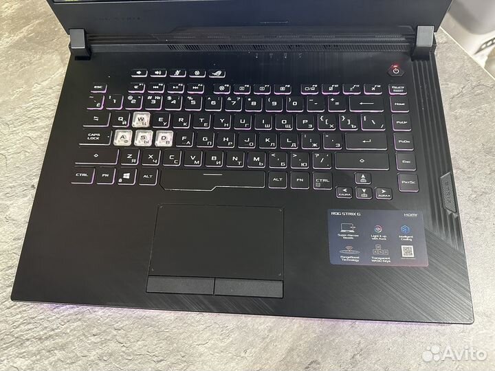 Ноутбук Asus ROG Strix i5/8Gb.GTX1650/512Gb