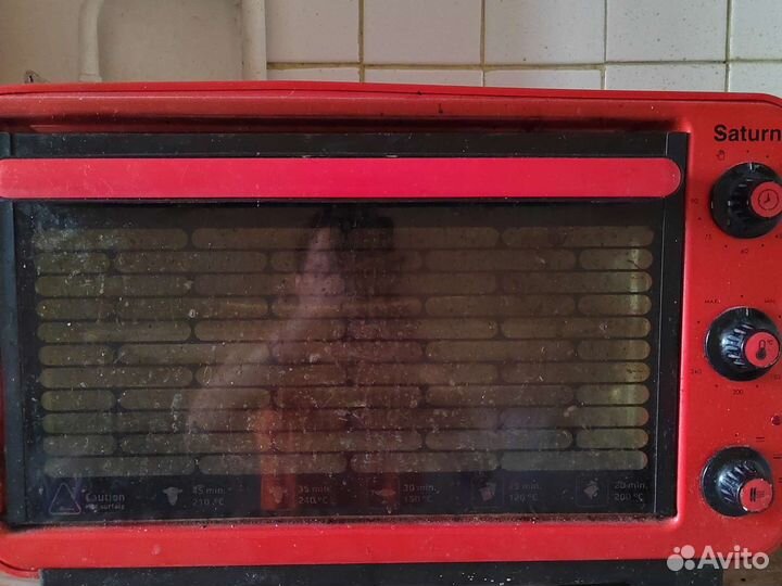 Мини печь духовка бу