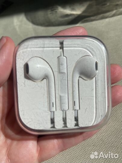 Наушники apple earpods проводные оригинал