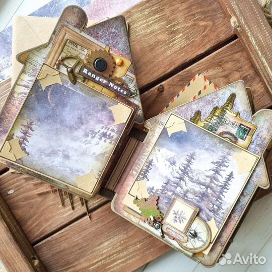 Фотоальбом интерьерный ручной работы