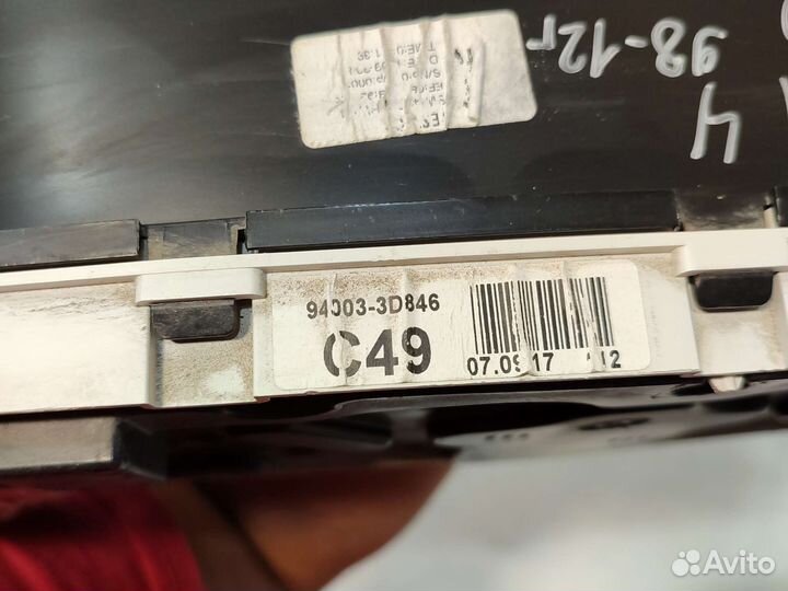 Панель приборов hyundai sonata 4 EF 98-12