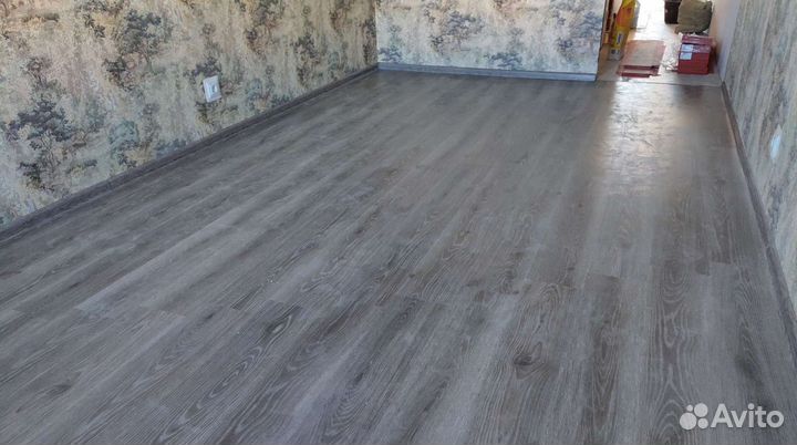 Укладка ламината, линолиума, кварцвенила