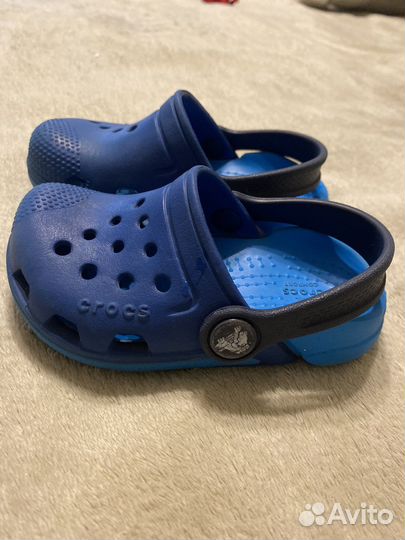 Сабо crocs c6 для мальчика,23 размер