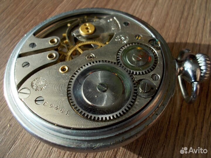 Карманные часы СССР 2-й часовой завод. Вып.1939г