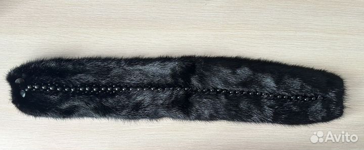 Повязка на голову норковая