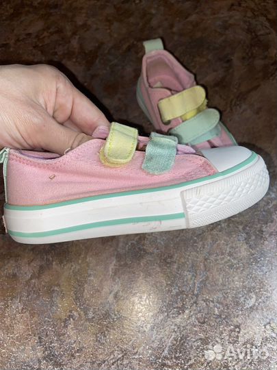 Кеды для девочки 24 размер