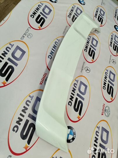 Спойлер Mitsubishi Lancer X 2007-2016 White