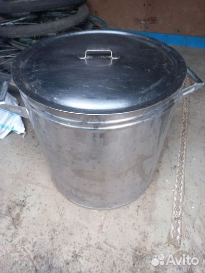 Бак из пищевой нержавейки 40л СССР
