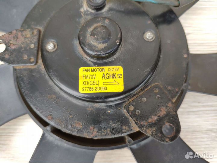 Вентилятор охлаждения Хендай Элантра 3