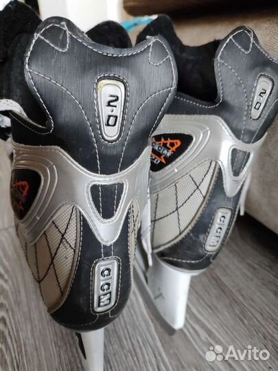 Хоккейные коньки ссм 43 р-р