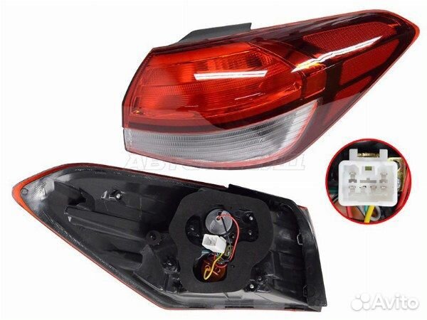 Фонарь задний KIA cerato/forte 13-19