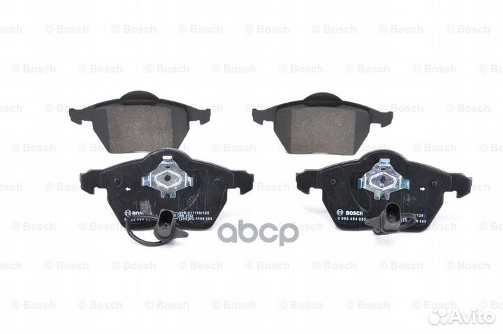 Колодки тормозные дисковые перед 0986494050