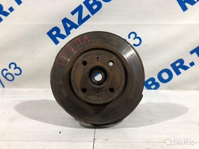 Поворотный кулак передний левый renault logan 2 1