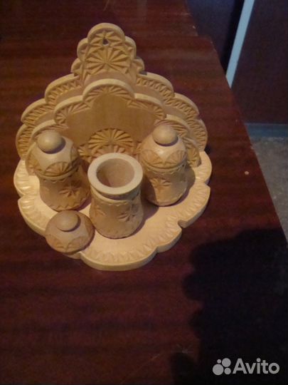 Кухонные предметы из дерева новые