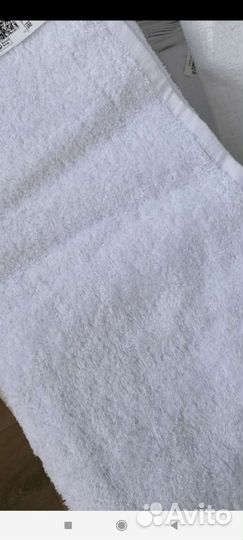 Махровые полотенца новые белые 70#140, 50#100
