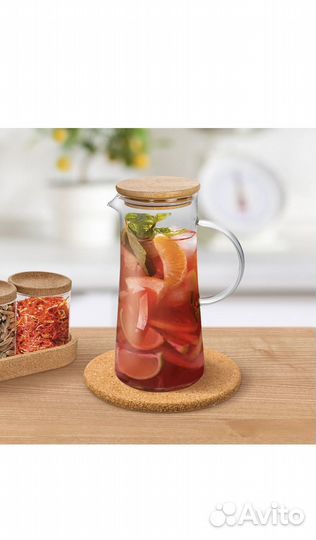 Кувшин стеклянный 1,2 литра