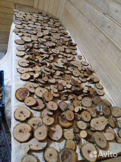 Спилы для декора