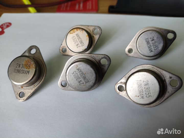 Транзисторы 2N3055 Tungstam СССР