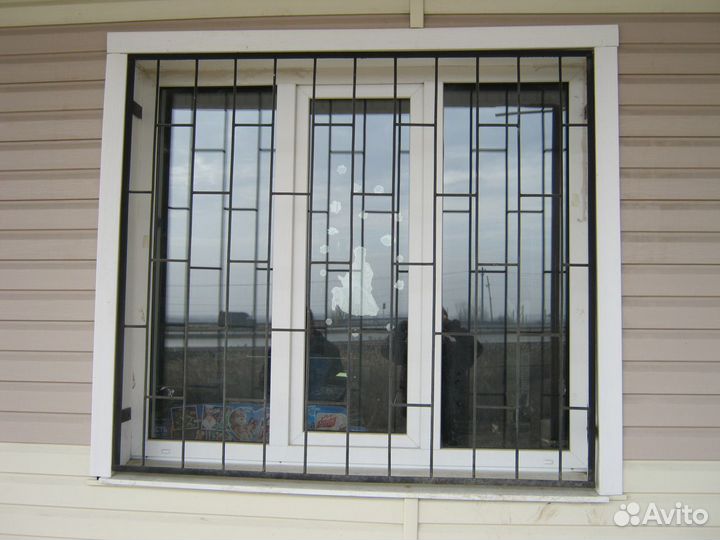 Решетки на окна прямые N 1026