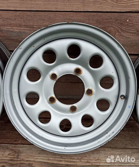 Диски штампованные R15 Suzuki Jimny