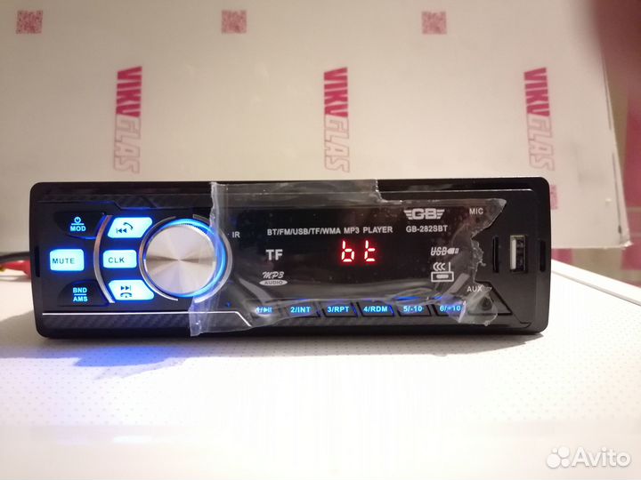 Новая магнитола с Bluetooth