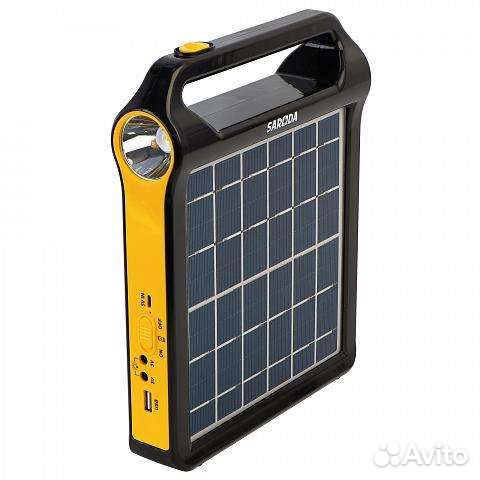 Аккумуляторная солнечная панель saroda