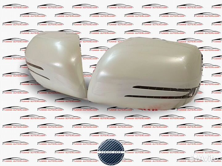 Накладки на зеркала Toyota Land Cruiser 200