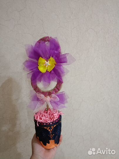 Поделка на 8 марта