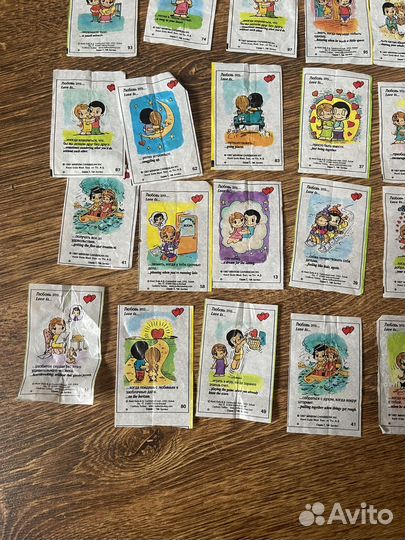 Вкладыши love is